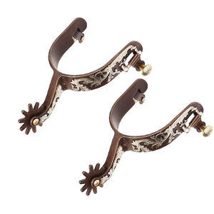 2025 dernier nouveau style anglais en acier équipement de course de chevaux conception unique éperons de cheval - Product Image 4