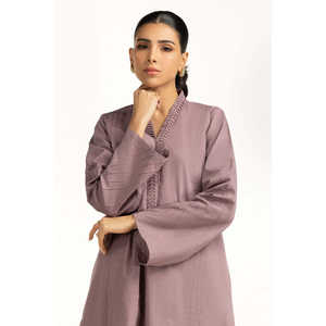 ชุดเซ็ตสองชิ้นลายดอกไม้สำหรับผู้หญิง ผ้าเครปย้อมเส้นด้าย รุ่น IPST-55049 กางเกงขายาวระดับเข่า ไม่มีปก ไซส์ XS XXS XL สำหรับชุดฤดูร้อน - Product Image 6