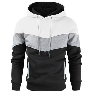 Sweat-shirts d'hiver pour hommes, couleur unie, nouvelle mode, respirants, séchage rapide, 100% coton polaire, décontractés, haute qualité, logo personnalisé, OEM ODM - Product Image 4