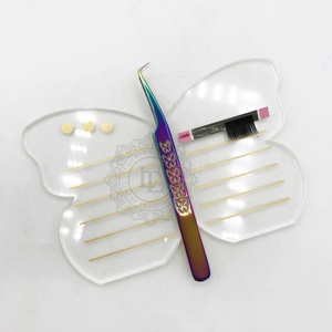 คีมหนีบขนตา90องศาสีรุ้งปลายแหลม-กระเบื้องขนตาผีเสื้อแบบยั่งยืน - Product Image 6