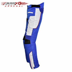 Fabricante de pantalones transpirables para motocicleta de carreras, equipo de protección para hombres, pantalones de montar de aventura a precio mayorista - Product Image 3