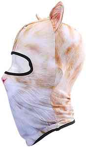 Balaclava de ski sublimée à imprimé animal, style nouveau et haut de gamme, couvre-tête intégral pour l'hiver, pour le ski en plein air, la neige - Product Image 4