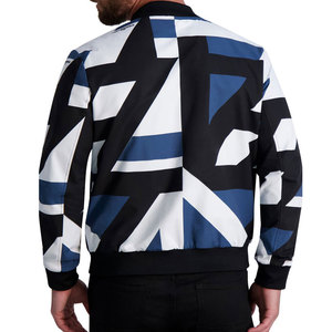 Chaquetas de bombardero de manga larga para uso en invierno, MOQ bajo, chaquetas de bombardero impresas con logotipo personalizado para adultos - Product Image 3