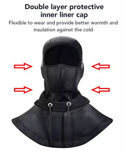 Pasamontañas Grueso para Esquí y Motociclismo, Máscara de Esquí Cortavientos, Cubre Rostro Completo, Gorro Balaclava - Product Image 4