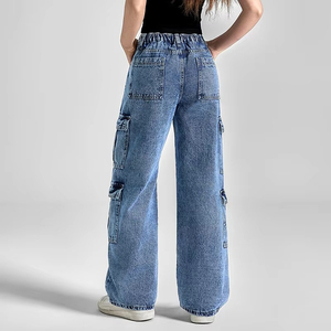 High Quality <b>Women</b>’s Denim <b>Jeans</b> Wholesale Bulk Fashion <b>Stretch</b> Cotton Premium Casual Trousers Clothing Manufacturer Factory - Product Image 5