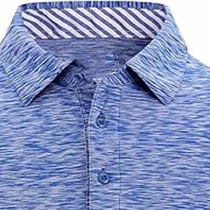 Vente en gros de haute qualité, polo simple avec logo brodé pour hommes, simple et décontracté, fabriqué par Dress Sports - Product Image 2