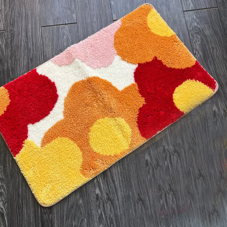 Hot Selling Designer Bath Mats Soft Microfiber Bath Rugs and Mats available Direct at Factory Price