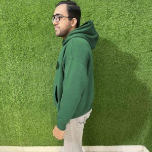 Cheap Price Wholesale OEM High Street Custom Cotton Blended <b>Oversized</b> <b>Men's</b> Plain <b>Hoodies</b> Winter Pullover <b>Hoodies</b> <b>Men</b> - Product Image 5