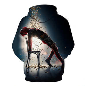 ชุดวอร์มมีฮู้ดสองชิ้นสำหรับผู้ชายชุดวอร์มถักระบายอากาศออกแบบโลโก้ได้ตามต้องการสำหรับฟิตเนสลำลอง - Product Image 2