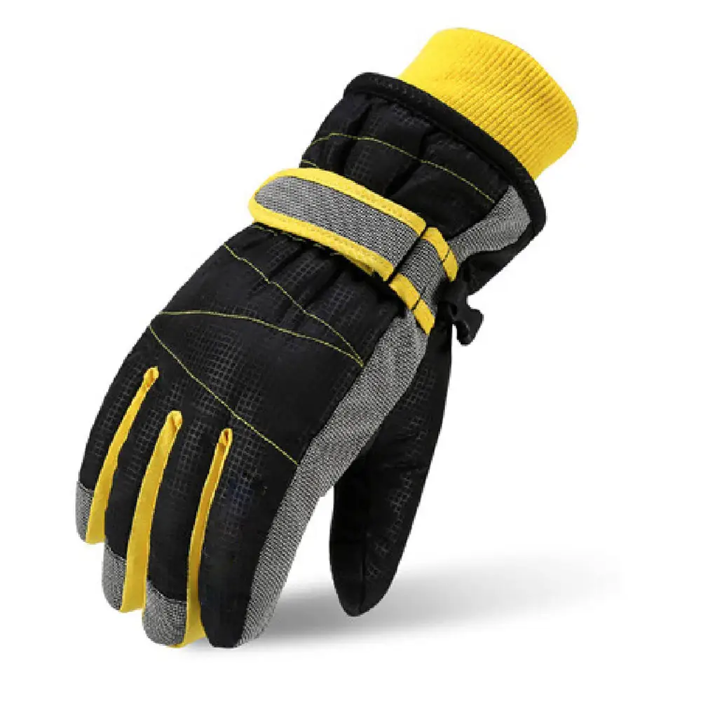Snow Falling Waterproof Men Winter Ski Gloves Best Waterproof Custom Snow Ski Gloves