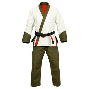 Combinaisons de karaté en coton unisexe en gros 2026, uniformes de taekwondo de haute qualité pour hommes et femmes, logo personnalisé, vêtements d'arts martiaux - Product Image 1