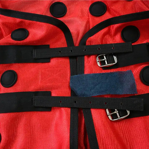 Hermoso diseño personalizado con correa y hebilla Alfombra multiusos para caballos Alfombra impermeable para caballos con ajuste Premium de alta calidad - Product Image 3