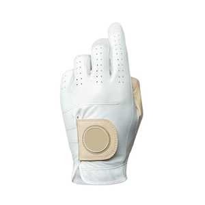 Venta caliente de encargo Cabretta guantes de golf de cuero de alta calidad de piel de oveja blanca con embalaje personalizado para los golfistas - Product Image 1