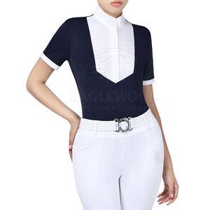 Hot <b>Sale</b> OEM Service Horse Riding Shirts New Design Light <b>Weight</b> Horse Riding Shirts <b>For</b> Sports - Product Image 1