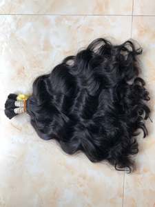 Fasci di capelli grezzi vietnamiti birmani campione gratuito fornitori di capelli lisci ondulati cuticola vietnamita allineati capelli umani grezzi morbidi - Product Image 6