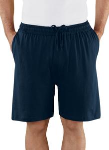 Pantalones cortos deportivos High Street Gym para hombre, secado rápido, 100% algodón, con bolsillos con cremallera, estilo deportivo liso teñido - Product Image 4