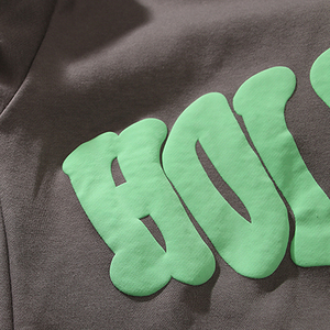 Sweat à capuche d'hiver 100% coton avec impression bouffante de logo personnalisé de haute qualité Y2k Street Wear sweats à capuche pour hommes - Product Image 2