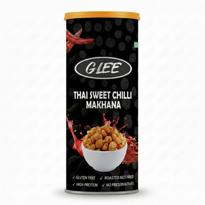 Glee Thai Sweet Chilli Roasted Makhana Bajo en Grasa y Alto en Proteínas 80g Caja Pringle Sin Gluten Snack Saludable - Product Image 1