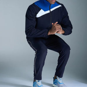 Chándal Deportivo de Invierno de Dos Piezas para Hombre, Personalizado, de Alta Calidad, de Poliéster/Nailon, Cortavientos, para Correr, Secado Rápido, Ligero - Product Image 4