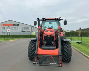 Pour tracteurs Kubota M6142 avec chargeuse-pelleteuse machines agricoles à vendre avec composants de base pompe moteur boîte de vitesses - Product Image 1