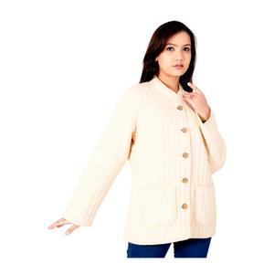 Chaqueta acolchada de algodón bohemio, abrigo de invierno con diseño de puntada Bohemia, ropa de abrigo étnica cálida para mujer - Product Image 5