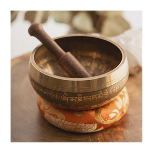 Bol chantant de méditation poli, moderne, haut de gamme, écologique, pour la sonothérapie, le yoga, le bien-être spirituel et les vibrations profondes - Product Image 5