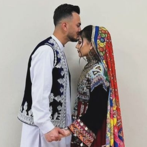 ชุดคู่ afghani เดรสของผู้หญิงชุดคู่สไตล์ kuchi ชนเผ่าอัฟกานิสถานออกแบบใหม่ - Product Image 5