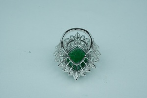 Bague en diamant de qualité supérieure cultivée en laboratoire 18 carats taille marquise IGI SGL certifié or rose argent commande en gros fournisseur - Product Image 3
