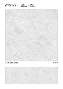 Azulejo de suelo para exteriores antideslizante de 60x60, azulejos de suelo de partículas más grandes de 20mm esmaltados en porcelana para jardín - Product Image 5