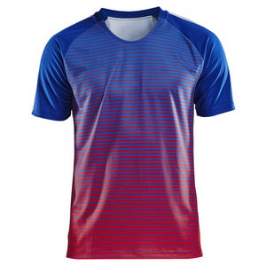 Maillot de football de taille adulte en polyester 100% pour vêtements de sport Maillot de football de sublimation respirant avec logo personnalisé - Product Image 2