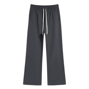 Pantalons de survêtement en molleton polaire écologique en toile de coton de qualité supérieure, légers et décontractés pour hommes, sur mesure OEM - Product Image 2