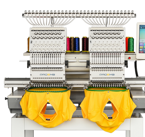 Machine à broder à deux têtes prête à l'emploi - Product Image 1