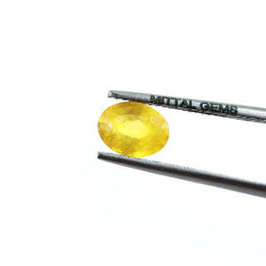 Zafiros Amarillos Calibrados Naturales de Bangkok, Ovalados de 5x7mm y 6x8mm, Peridoto, Piedra Tallada Asscher, Material de Alejandrita y Aguamarina - Product Image 2