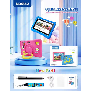 Tablet Infantil Zzipon de 7 Pulgadas, Android 14, 4GB RAM, Wi-Fi, Funda Protectora Resistente, Educativa para Niños - Product Image 4