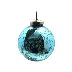 Décorations de pendentifs de Noël personnalisées Boules de verre vintage Ornements de boules de Noël décorées - Product Image 4