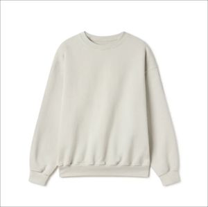 Sudaderas de Invierno de Primera Calidad para Hombre, Cuello Redondo, Felpa, 100% Algodón, Ecológicas, Corte Regular, Bordadas - Product Image 3