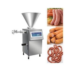 Machine de remplissage et de fabrication de saucisses automatique/manuelle commerciale avec acier inoxydable pour faire des hot-dogs - Product Image 3