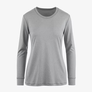 T-shirt médical unisexe à manches longues de haute qualité, style scrubs, accessoires infirmiers, logo personnalisé, tissu peigné, aiguille - Product Image 3