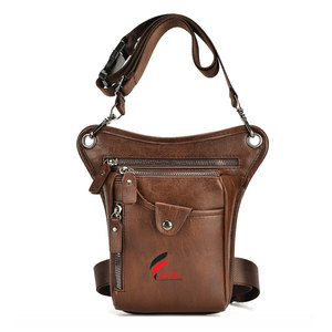 Pochette MOLLE en cuir tactique OEM Sac utilitaire compact EDC Sac tactique en cuir de qualité MOLLE - Product Image 1