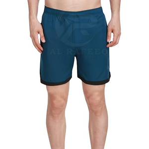 Pantalones Cortos Deportivos para Hombre, Estilo Nuevo, Color Sólido, Secado Rápido, Poliéster/Algodón de Alta Calidad, Talla Adulto, Servicio OEM, Precio al por Mayor - Product Image 3