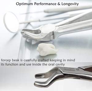 เครื่องมือผ่าตัดทางทันตกรรมแบบใช้มือ ดีไซน์ใหม่ ผลิตจากโรงงาน ทำจากสแตนเลส ราคาประหยัด ใช้งานได้จริง ออกแบบตามหลักสรีรศาสตร์ - Product Image 4