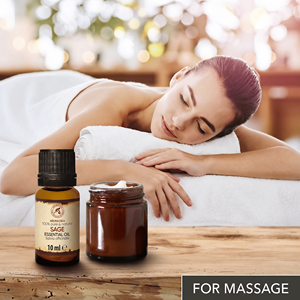 Huile essentielle de sauge pure et naturelle 10 ml Salvia Officinalis Huile d'aromathérapie - Product Image 6
