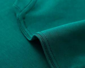 Men's Heavy-Duty 210g Long <b>Staple</b> 100% Cotton Short Sleeve Summer T-Shirt Thickened Four Needle Combed Cotton Logo Front - Product Image 4