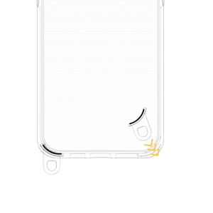 Pour IPhone Series Clear Case Purple Ganchos Para Celulares Crochets pour téléphones portables - Product Image 6