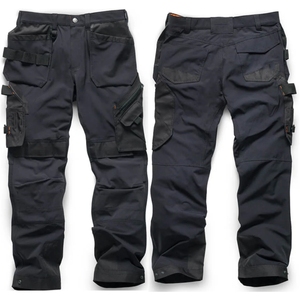 Construction Clothing <b>Cargo</b> Trousers Multi Functional Tool Stretch Durable Workwear <b>Work</b> <b>Pants</b> for Men Mechanic Clothes Set Logo - Product Image 1