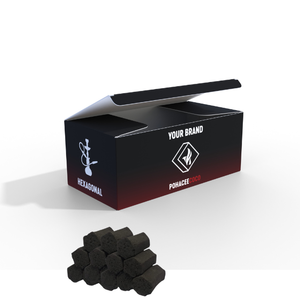 Low Ash Indonesia Coconut Shell Charcoal Briquette Premium Shisha <b>Hookah</b> Charcoal Long Burning Time OEM Private Label - Product Image 1