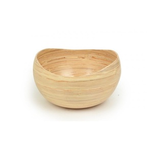 Vajilla para el hogar, decoración de mesa, cuenco rústico de madera profunda para servir frutas o ensalada, cuenco para servidor, uso de catering, cuenco para frutas - Product Image 6