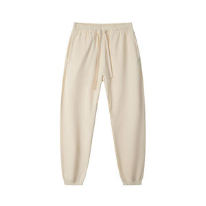 Pantalon de survêtement personnalisé de haute qualité pour hommes avec cordon de serrage pantalon de jogging d'hiver ample baggy décontracté pantalon de survêtement en toile pantalon de survêtement à blocs de couleurs - Product Image 4