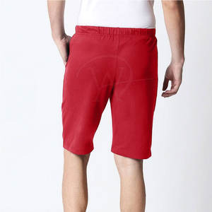 Pantalones cortos de gimnasio para hombre de nuevo estilo hechos a medida, tela de sudor de Color sólido, suministro al por mayor de Pakistán - Product Image 2