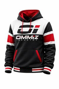 Chaqueta Universitaria de Alta Calidad al por Mayor, Chaqueta Bomber Negra y Blanca Personalizada con Botones a Presión, Chaqueta Universitaria de Dos Tonos - Product Image 3